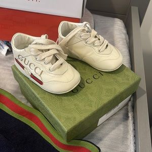 Baby Gucci Print Rhyton Sneaker